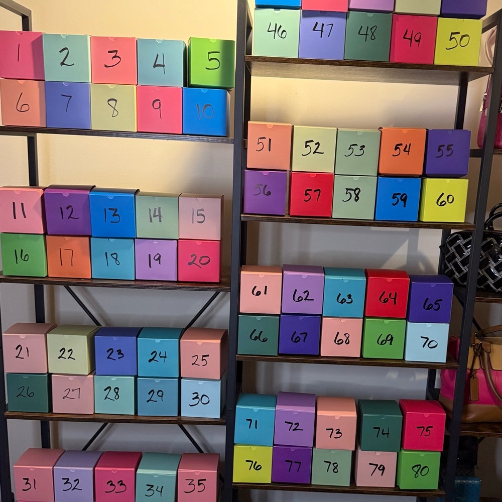 Mystery box game ! floor $50 celling$1200average $85